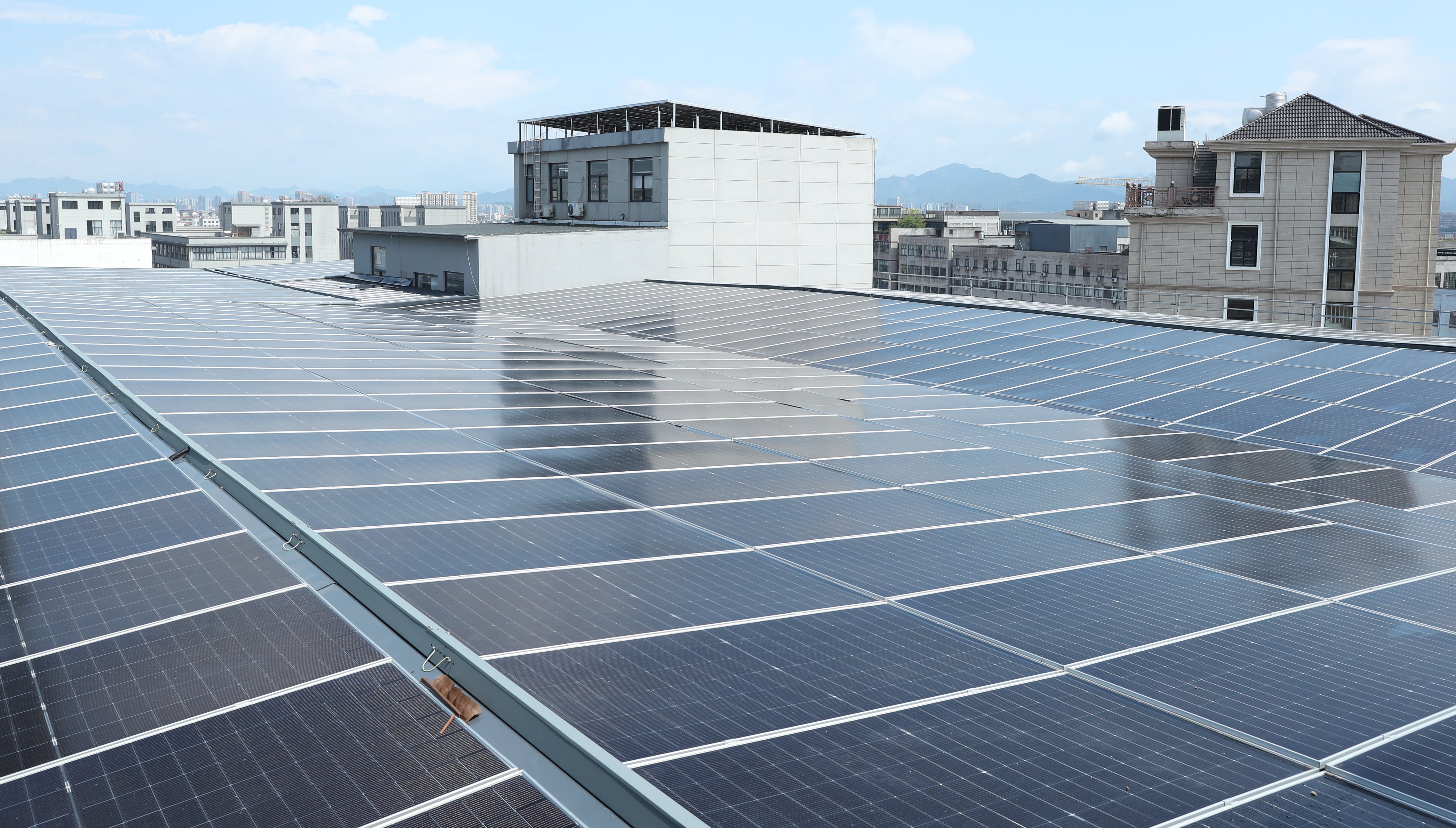 Green Solar Power In Our Factory