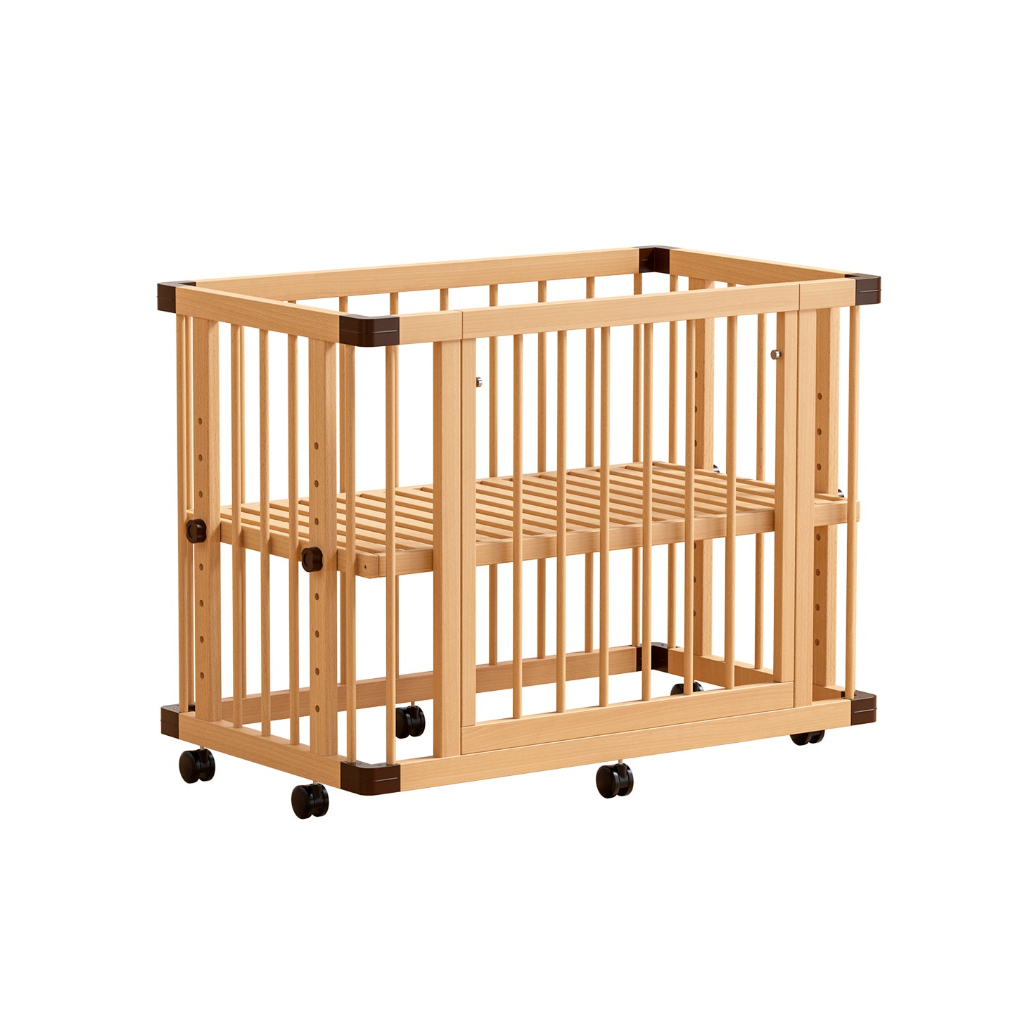 Solid Wood Baby Crib