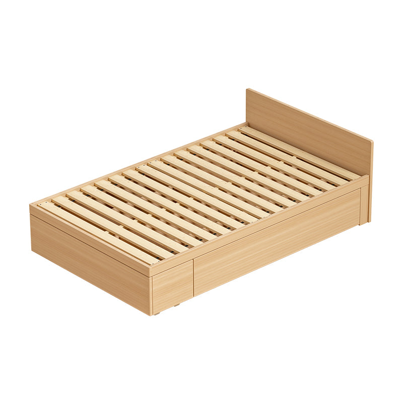 FARORO Modular Solid Wood Kids Floor Bed with Storage